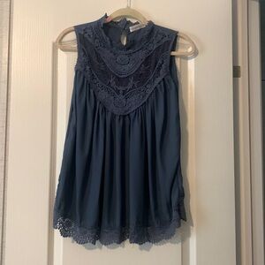 Tickle Teal, small top ( fits like an extra small)